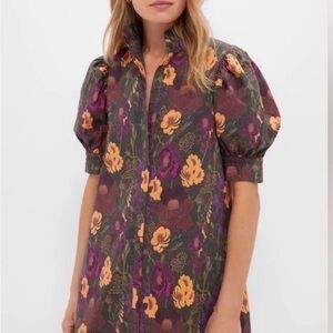 Hyacinth House Floral Puff Sleeve Dress